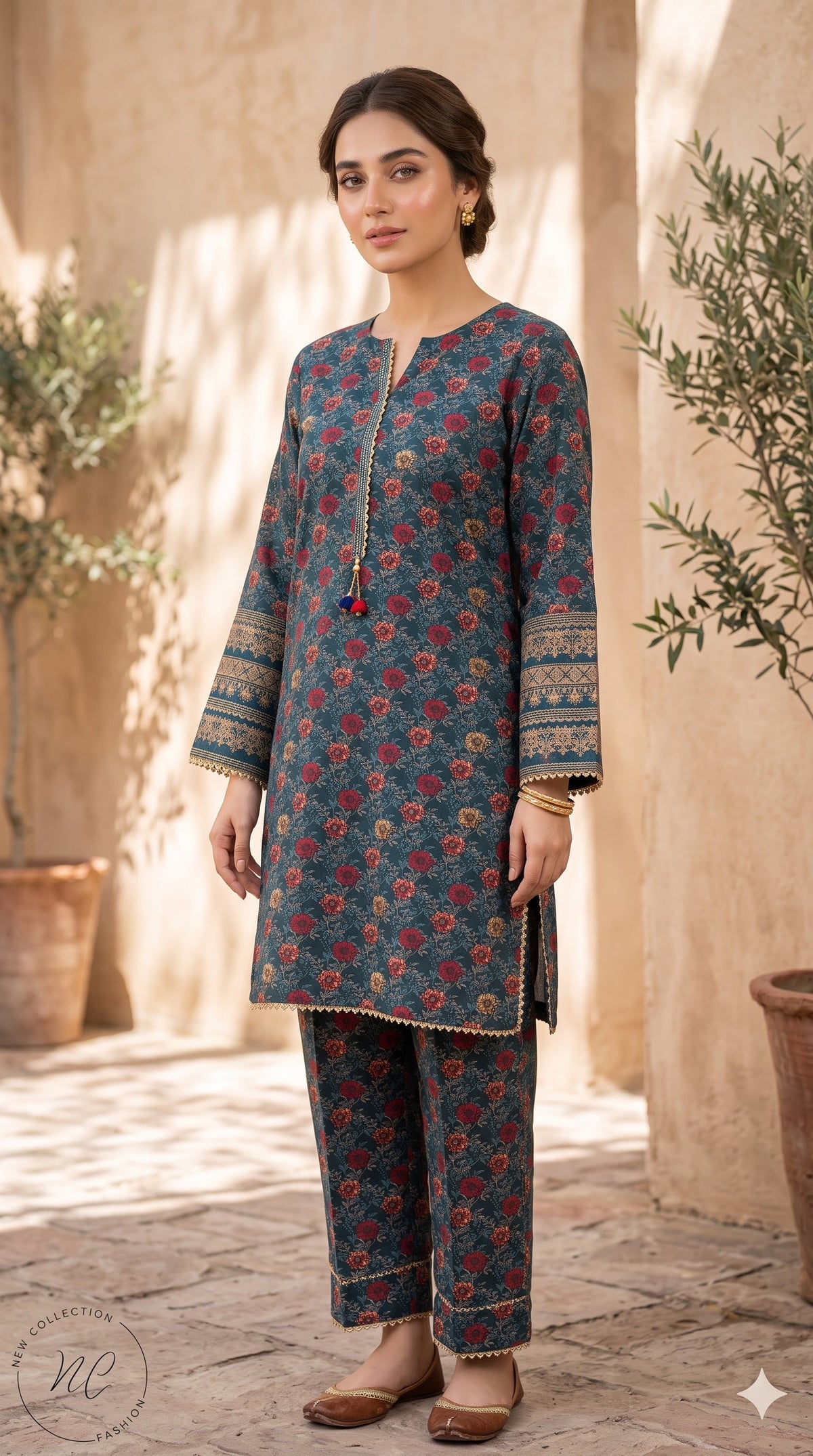 Pack of 6 Printed 2 Piece Banadora Unstitched Suits Wholesale Offer - Limited Stock