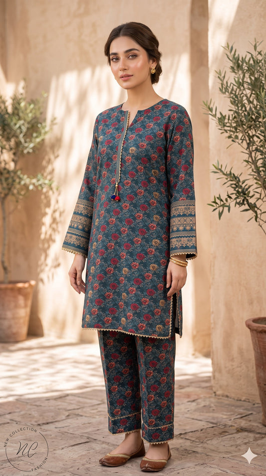 2 PC Pack of 8 Banadora Printed Unstitched Suits Wholesale Offer - Limited Stock