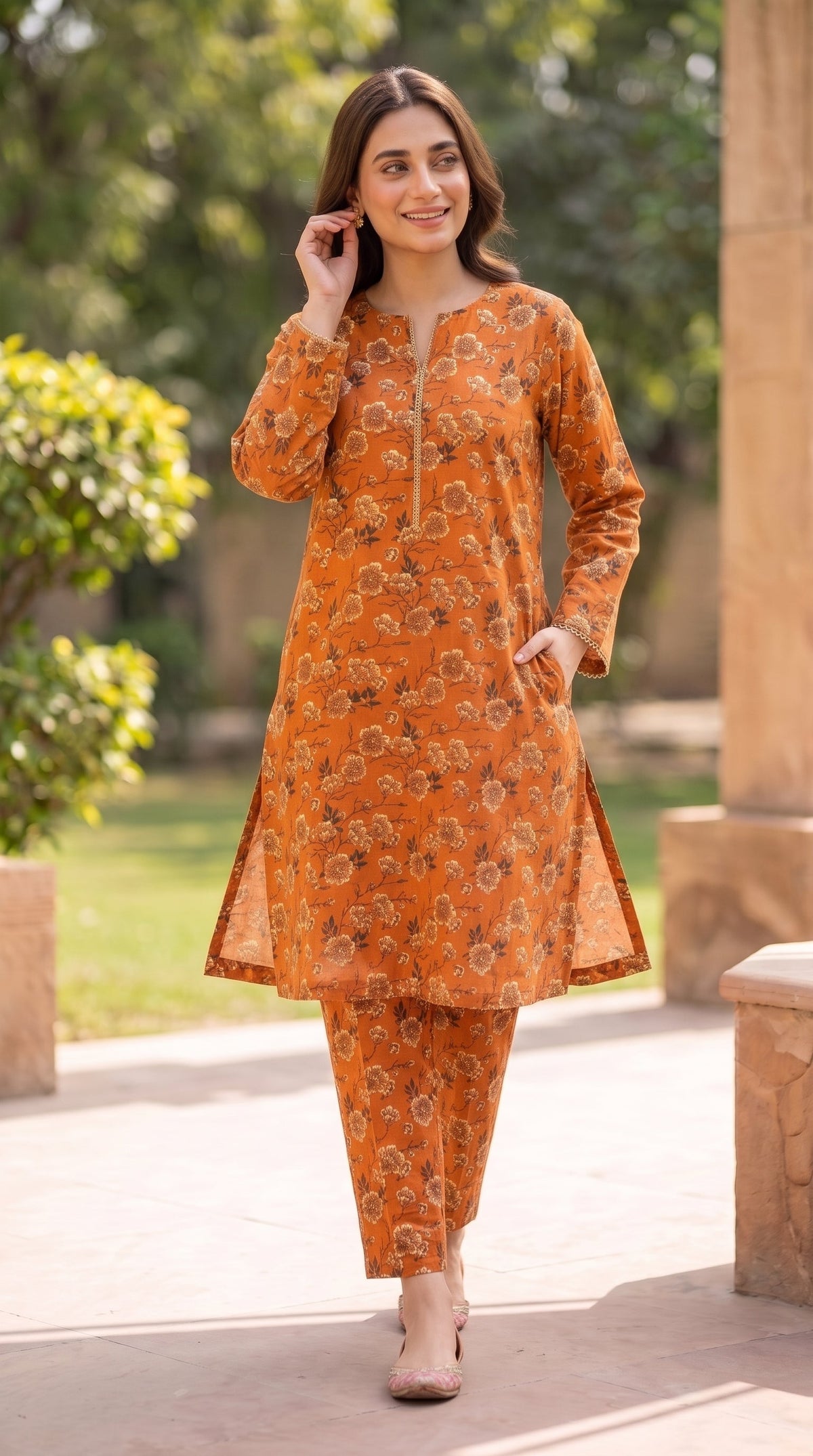 2 PC Pack of 8 Banadora Printed Unstitched Suits Wholesale Offer - Limited Stock