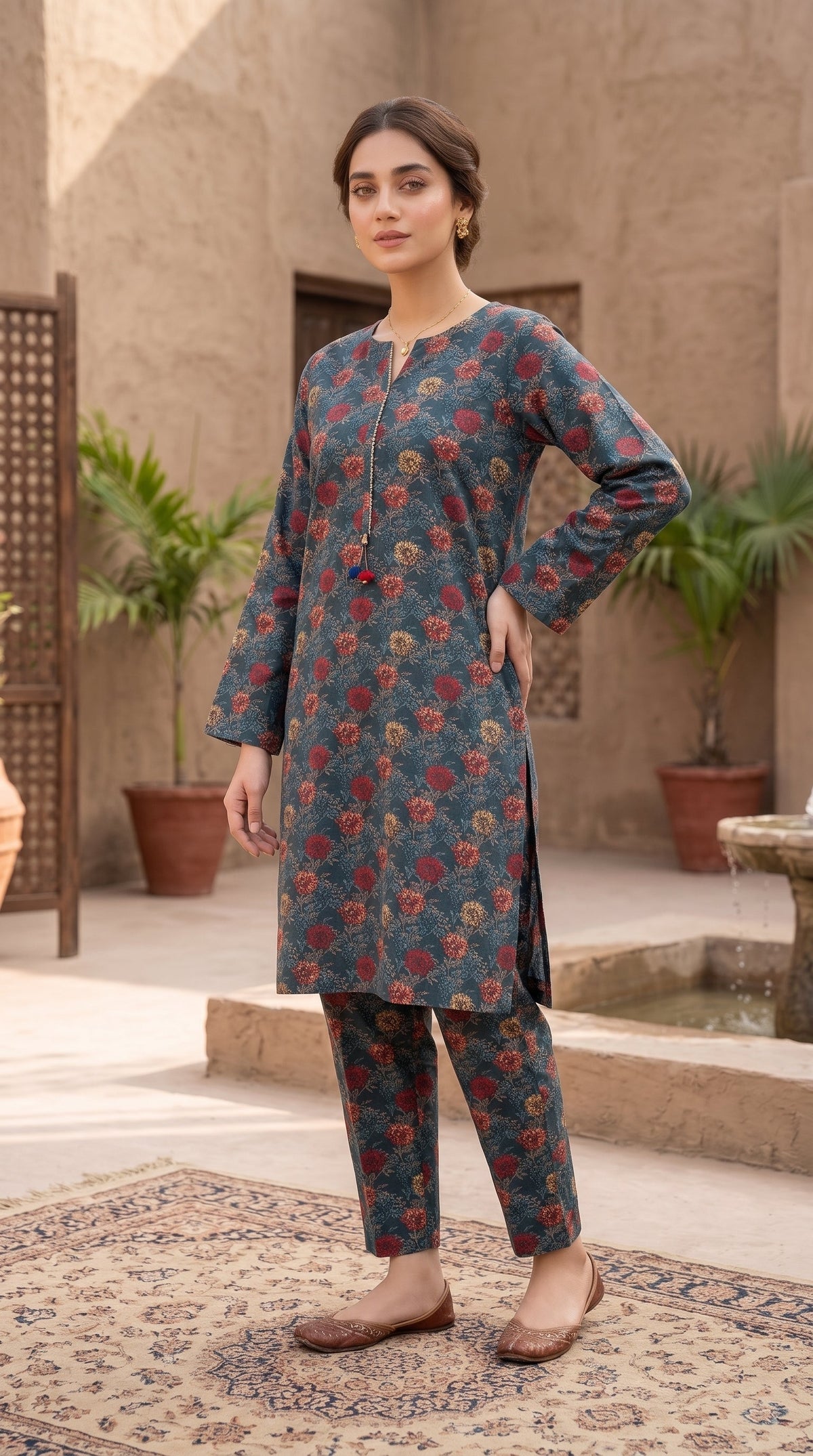 2 PC Pack of 8 Banadora Printed Unstitched Suits Wholesale Offer - Limited Stock