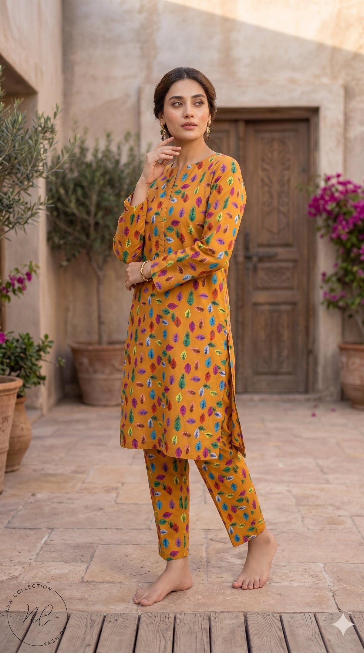 Pack of 6 Printed 2 Piece Banadora Unstitched Suits Wholesale Offer - Limited Stock