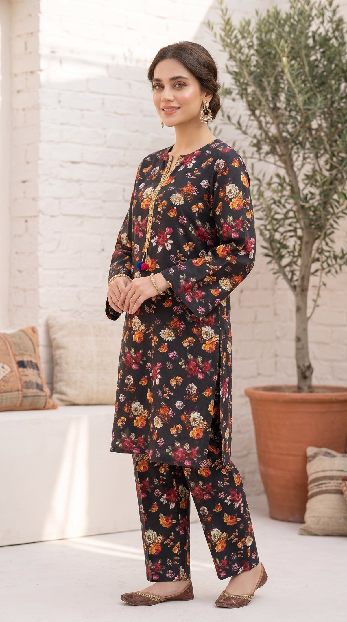 2 PC Pack of 8 Banadora Printed Unstitched Suits Wholesale Offer - Limited Stock